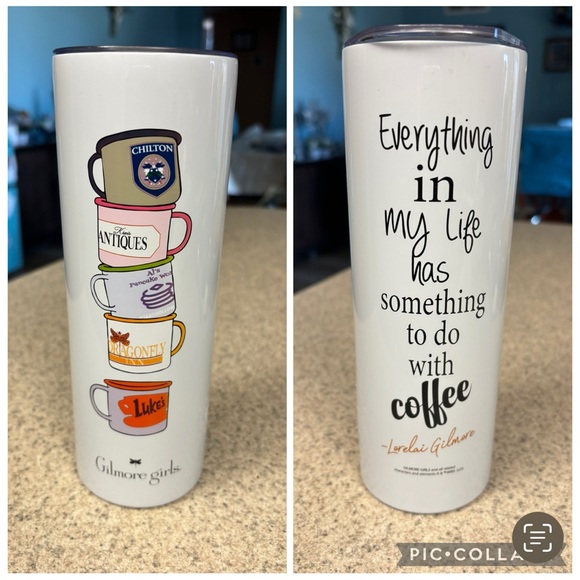 Other - Gilmore Girls Coffee Tumbler with Quotes